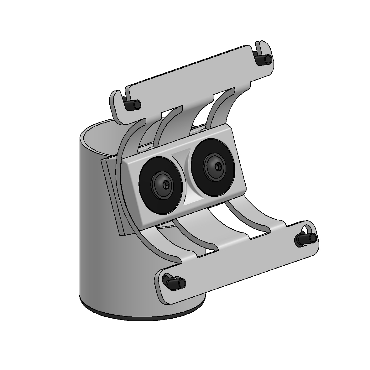 SpacePole ARC VESA 75 Top Mount SP2