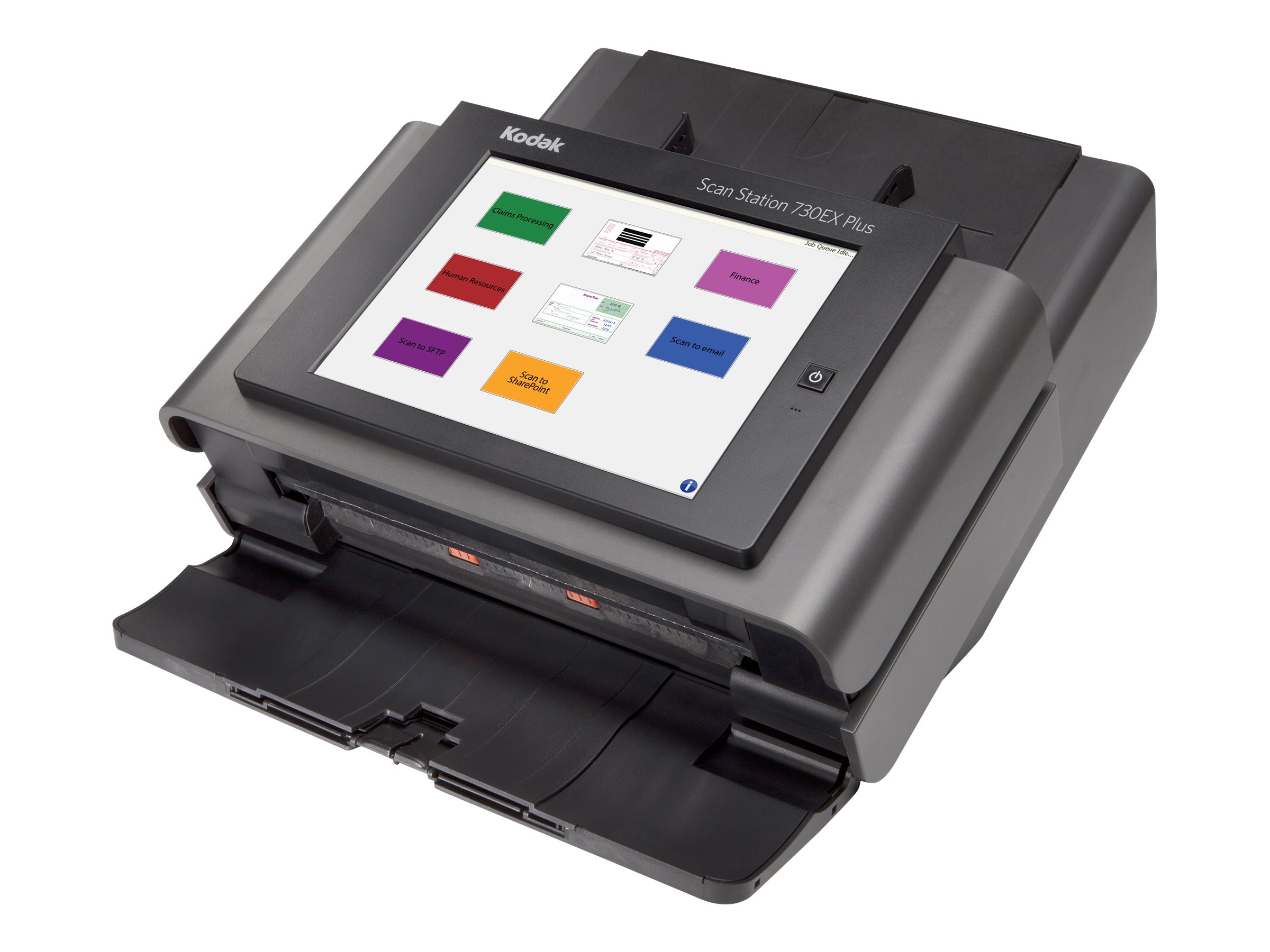 Kodak Scan Station 730EX Plus - Dokumentenscanner - Dual CCD - Duplex - 216 x 863 mm - 600 dpi x 600 dpi - bis zu 70 Seiten/Min. (einfarbig)
